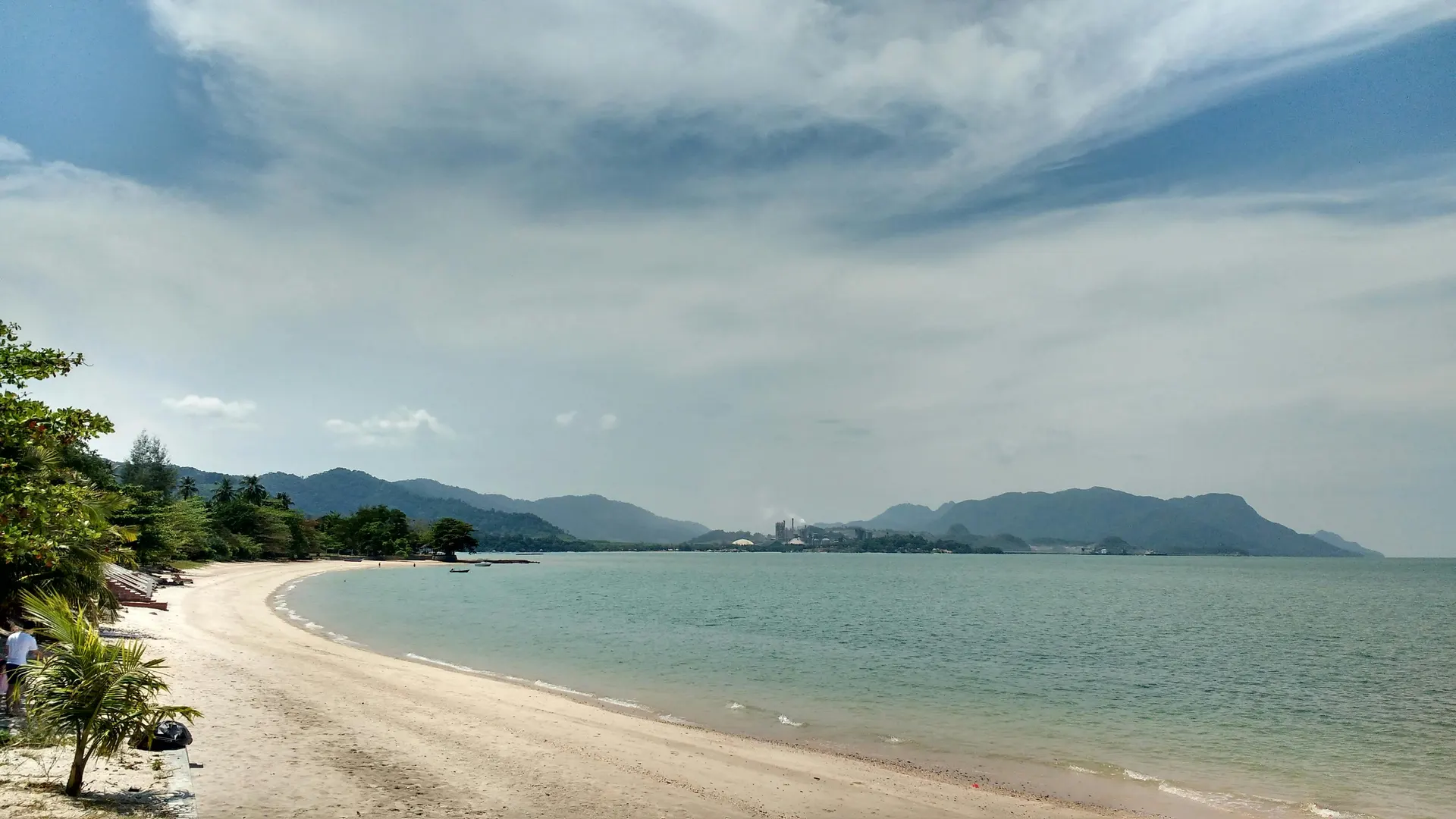 Mangrove waterway and coastal nature route in Langkawi, Malaysia